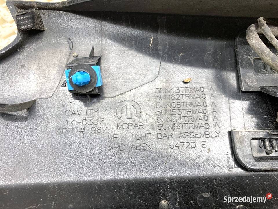 LISTWA KLAPY TYŁ JEEP COMPASS MP Crossover osobowe podkarpackie