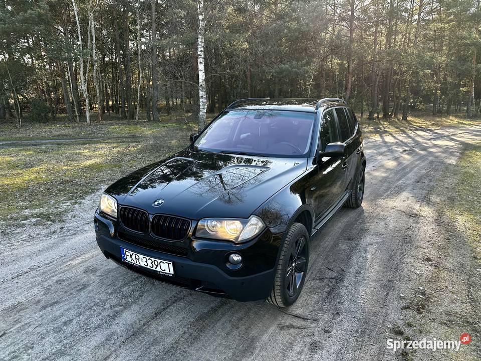 BMW X3 xDrive20d 177 2008r nieuszkodzony Wężyska