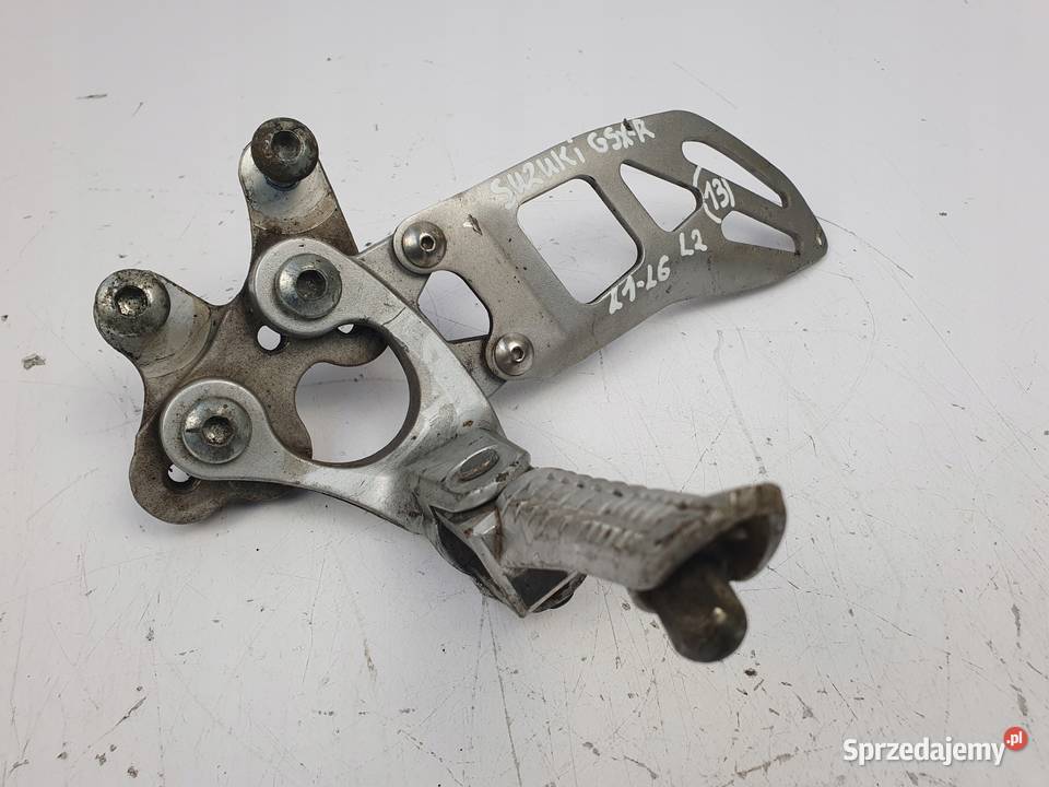 LEWY SET PODNÓŻEK KIEROWCY Suzuki GSXR 600 750 Chełm