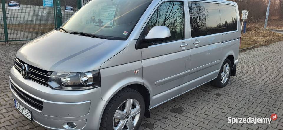 Sprzedam VW T5 Caravelle 20 TDI 180 śląskie Zabrze