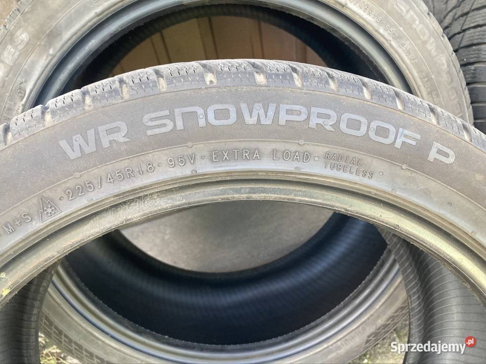 Opony zimowe Nokian WR Snowproof P 22545 R18 95V Bytom sprzedam