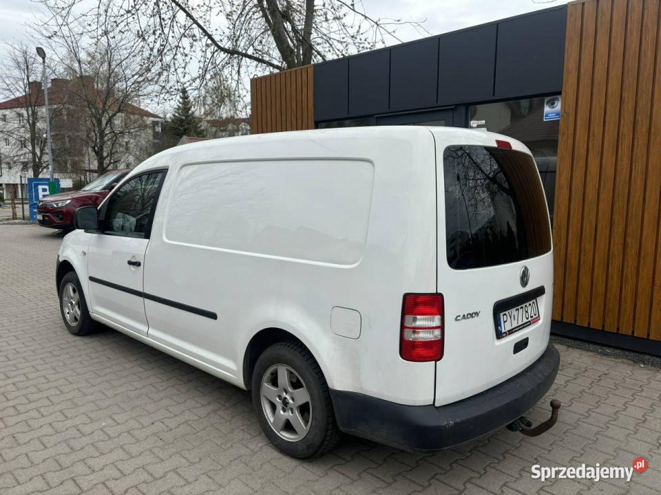 Volkswagen Caddy Maxi Long serwisowany w ASO wielkopolskie Poznań