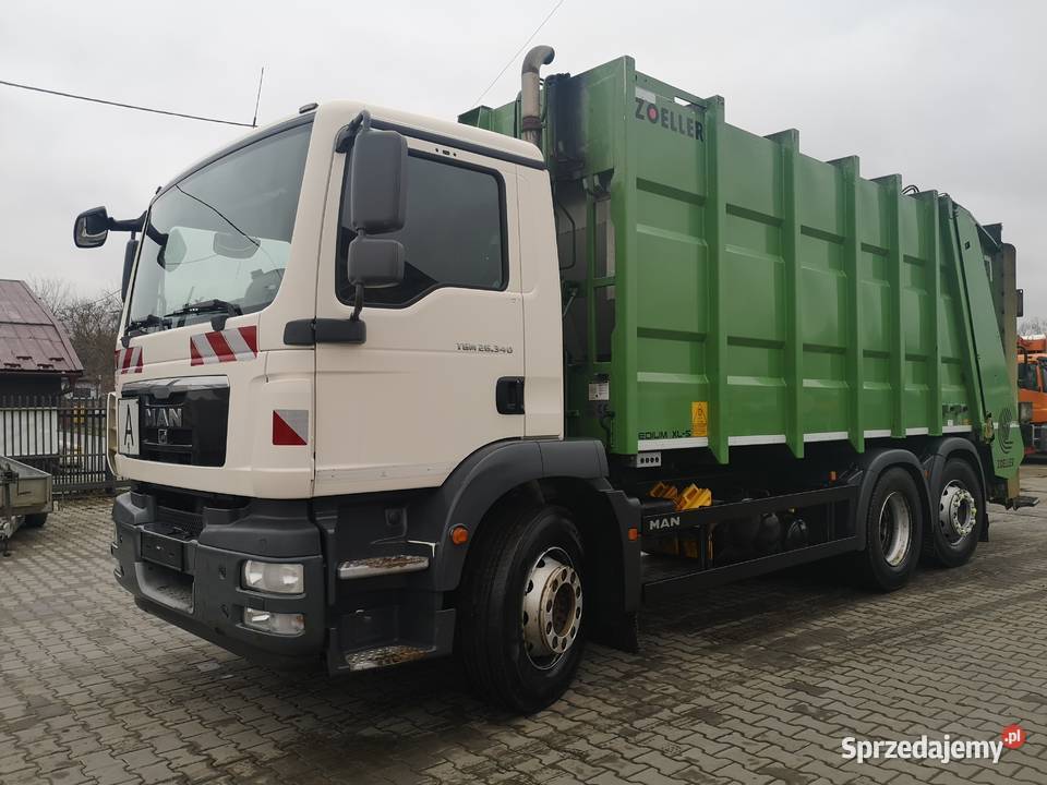 Śmieciarka MAN TGM 26340 EURO V