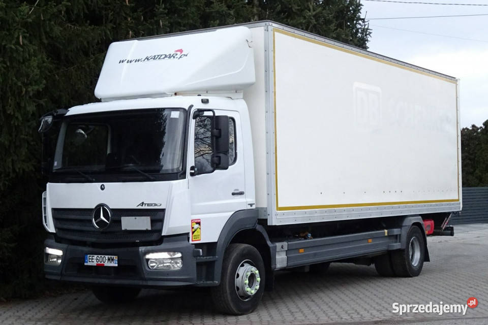 Mercedes Atego 1621 Euro 6 kontener z windą 252 tachograf Góra Kalwaria