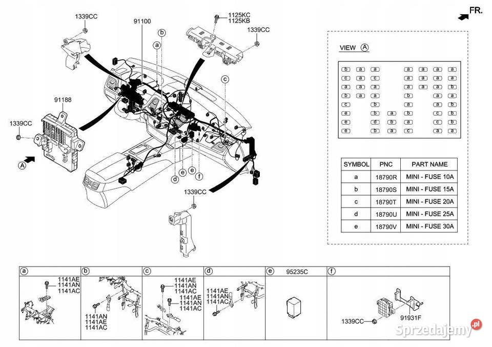 Przekaźnik Stopu Hyundai i10 II 952403T200 Pleszew