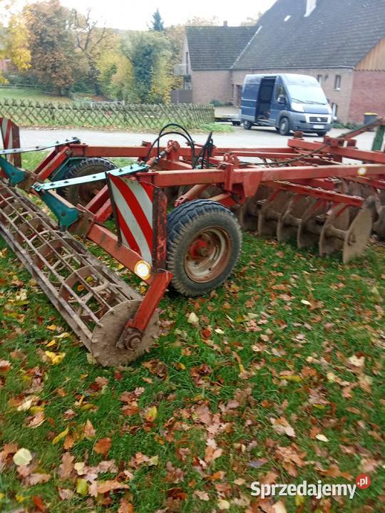 Brona talerzowa Talerzówka KvernelandSilowolff nieuszkodzony Jawor