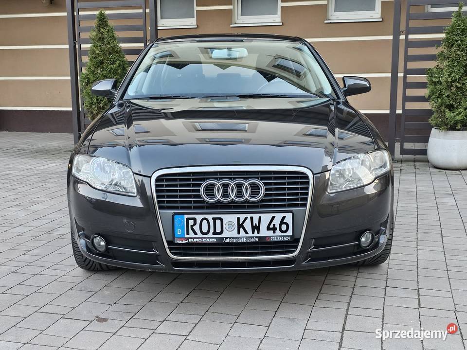 Audi A4 B7 Sedan 16 Benzyna KlimatronicTempomat Brzozów