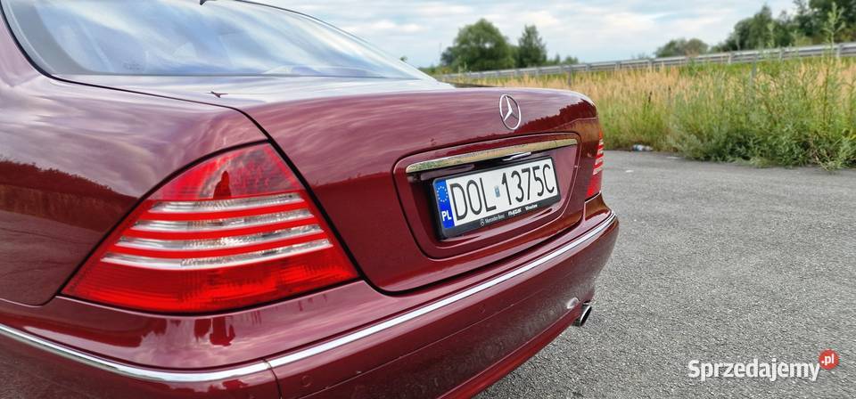 MercedesBenz w220 s600L v12 biturbo elektrochrom. lusterka boczne Syców