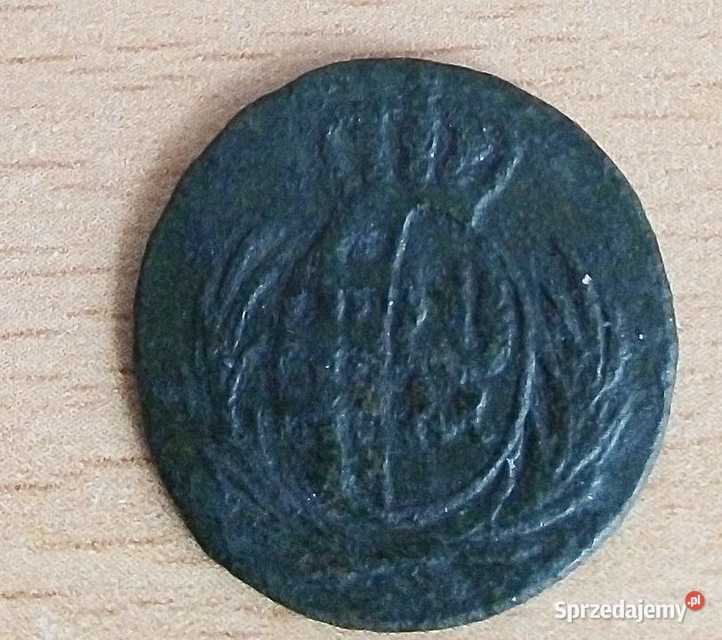 KSIĘSTWO WARSZAWSKIE 1 GROSZ 1814 r IB MIEDZ Legionowo