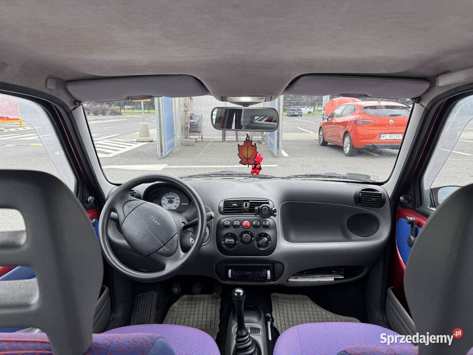Fiat seicento 09 2000r Łódź