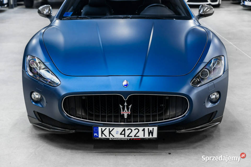 Maserati GranTurismo Limitowana 1 z 12 na podgrzewane fotele