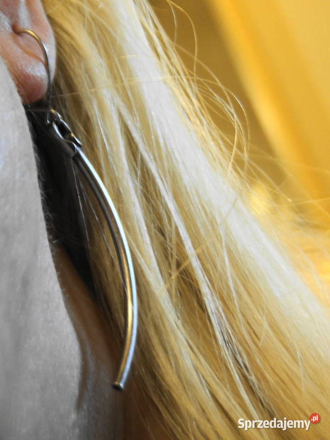 Długie kolczyki srebro 925 Warszawa