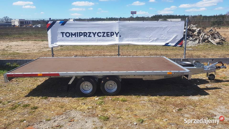 Laweta Temared 4x2m przyczepa DMC 2700 10 Rok produkcji 2020 Piła