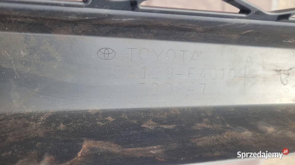 TOYOTA CHR CHR SPOILER DOKŁADKA ZDERZAKA PRZÓD Karoseria Ruda Śląska