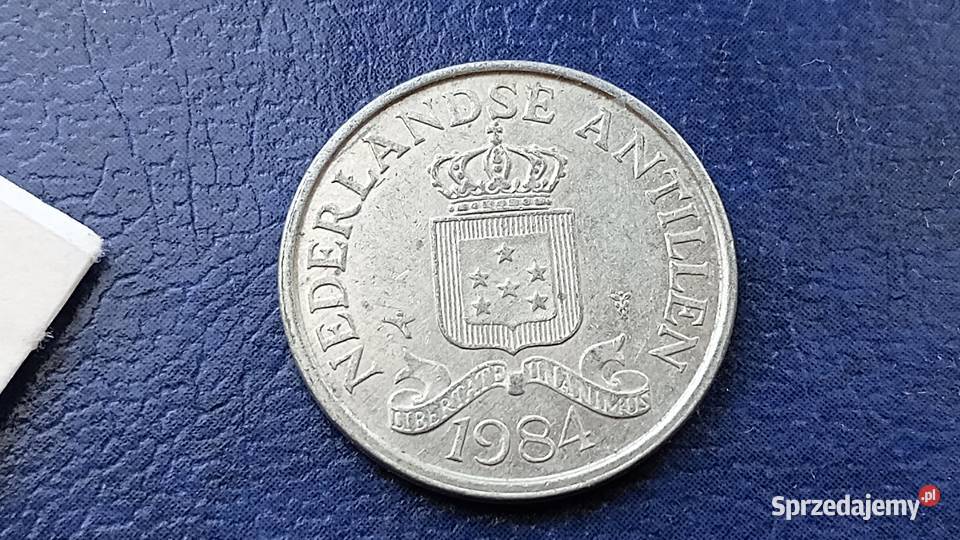 Stare monety 2 12 cent 1984 Antyle Holenderskie Lesko
