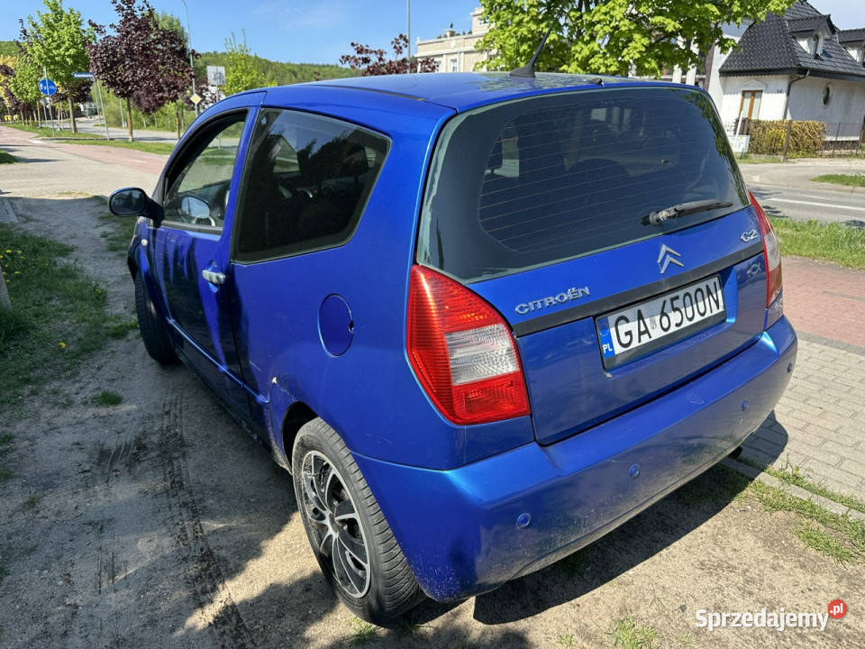 Citroen C2 Klimatronik symboliczny ogranicznik prędkości C2 pomorskie Wejherowo