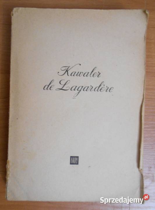 Paul Feval Kawaler de Lagardere Proza i poezja lubelskie Parczew