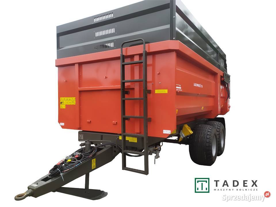 Przyczepa rolnicza skorupowa z nadstawą Ursus wielkopolskie Opatówek