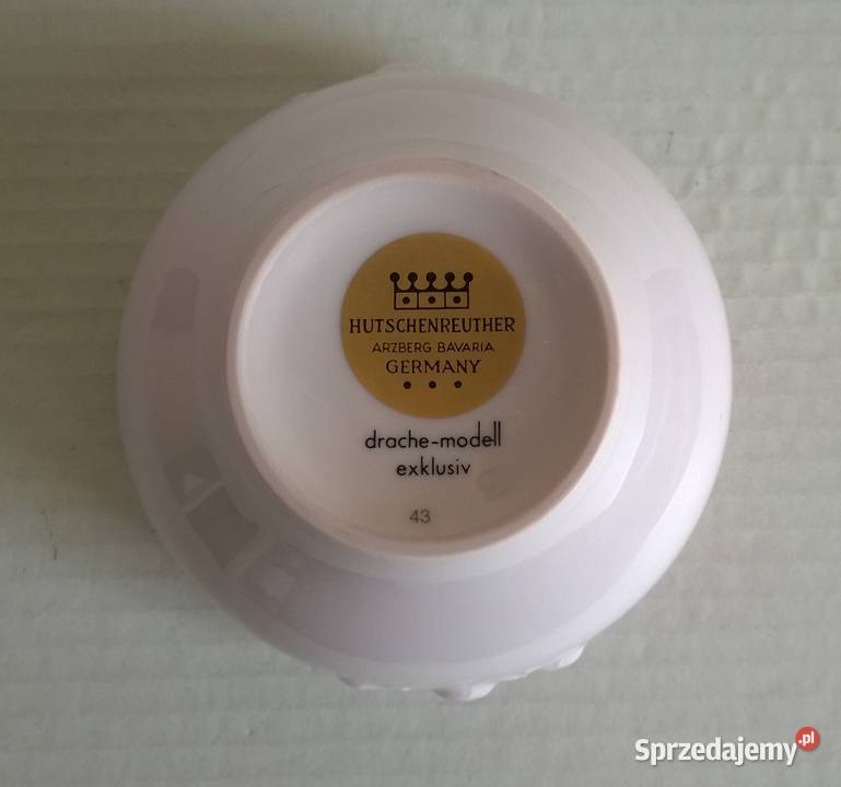 Hutschenreuther Cukiernica Porcelanowa Drahe Radom