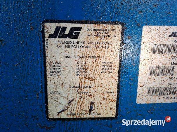 JLG 600AJ 20050 Warszawa