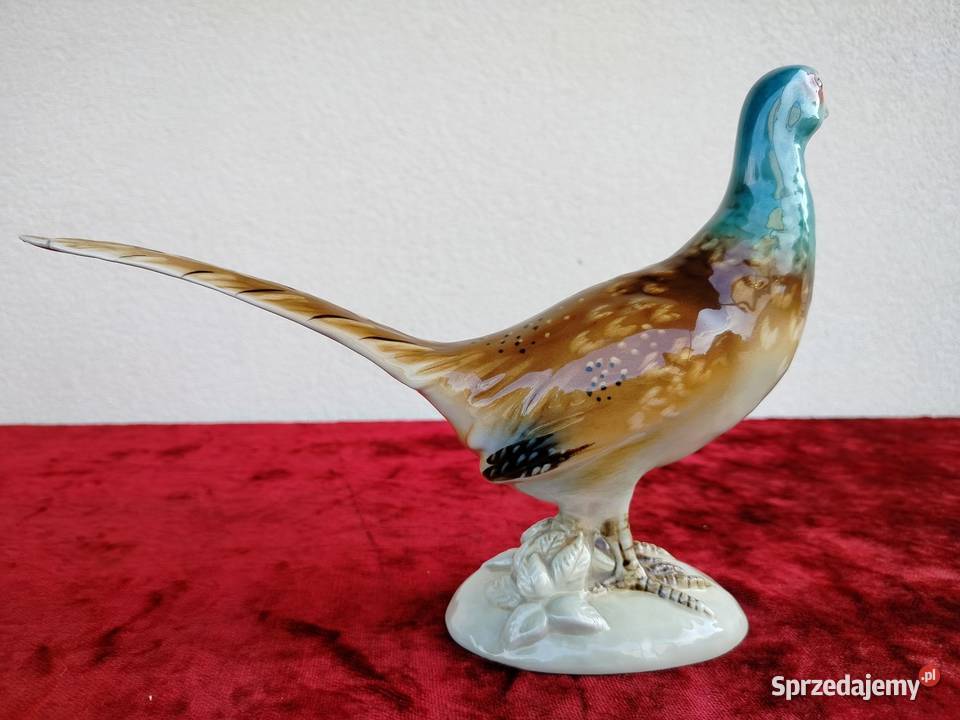 Bażant figurka porcelanowa Royal dux małopolskie