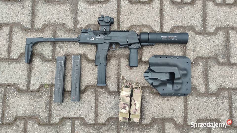 Replika asg MP9 KWA zestaw Żywiec