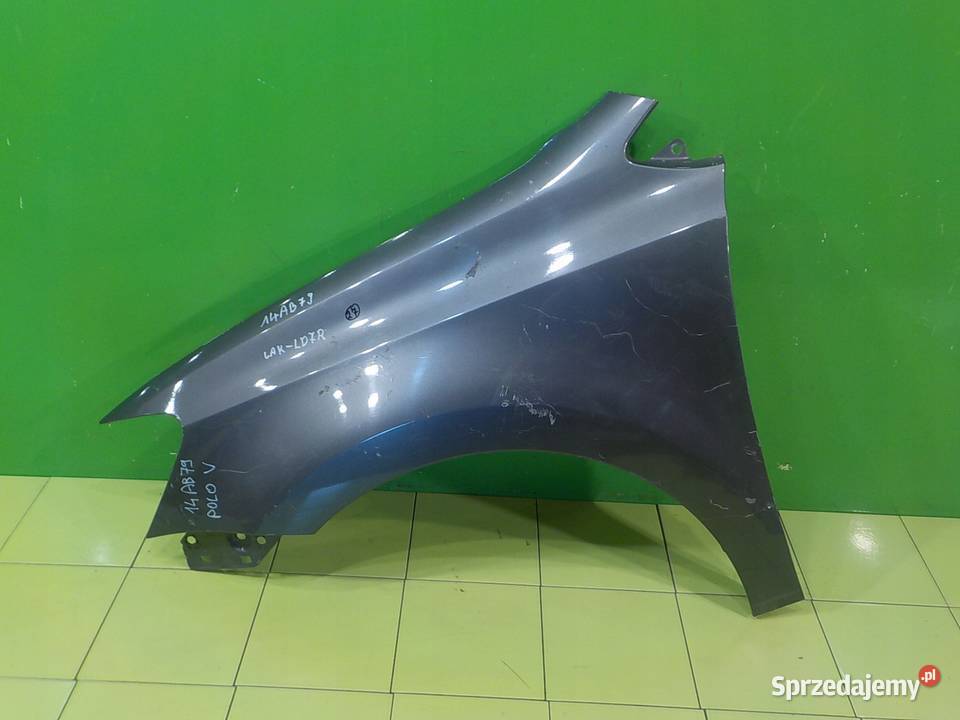 VW POLO V 6R 12 B 13r 5D blotnik lewy przod sprzedam