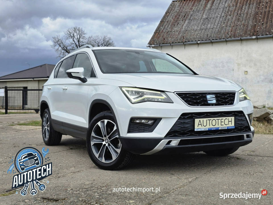 Seat Ateca slicznyzadbanyLedkamera nieuszkodzony Białogard