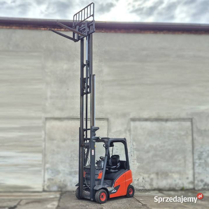 Linde H16 TRIPLEX 545 2019r kabina wózek widłowy kabina Rybnik