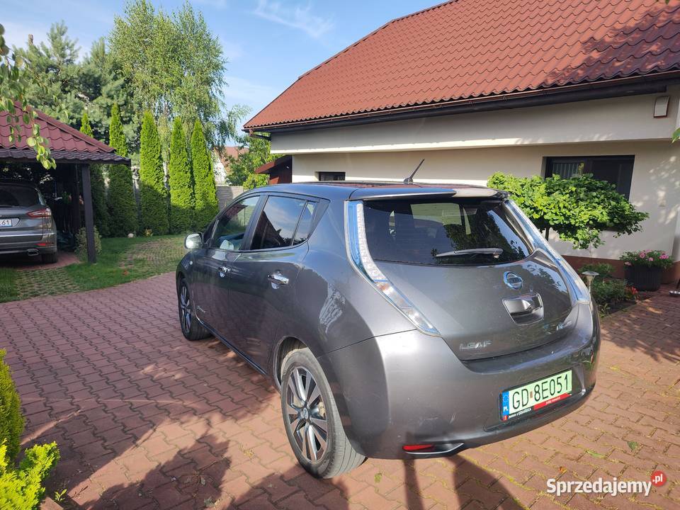 Nissan Leaf wersja najbogatsza TEKNA automatyczna Leaf Kraków sprzedam