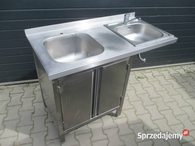 Zlew Gastronomiczny Z Szafką 2 Komorowy 1206085 Ostrów Wielkopolski sprzedam