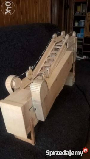 Model ruchomych schodów