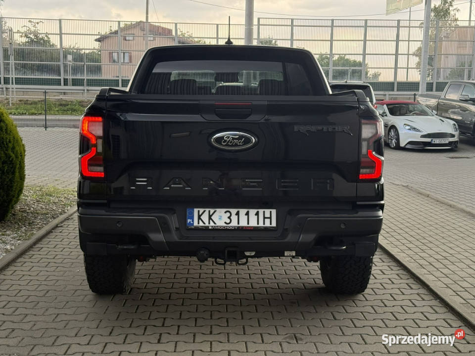Ford Ranger Raptor Gwarancja do 0528 Fvat23 czarny Ford Węgrzce