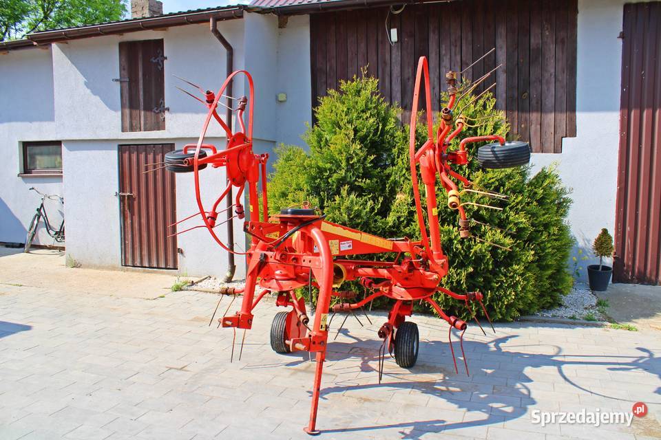 Przegrabiarka 4 Wirnikowa przetrząsarka NIEMEYER Gorzkowice sprzedam