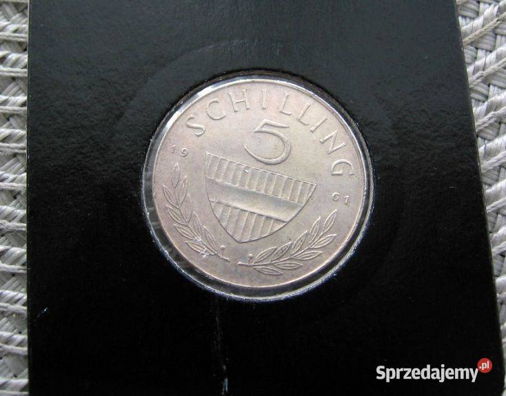 Austria 5 Szylingów 1961t SREBRO Numizmatyka Kalisz