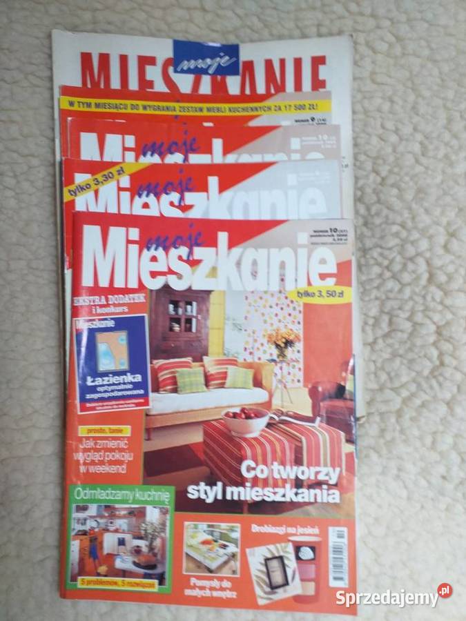 Czasopismo Moje mieszkanie 6 egz