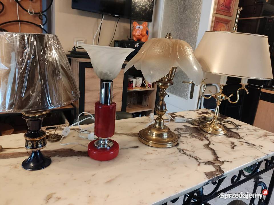 stara lampa lampka mosiądz Gorzów Wielkopolski