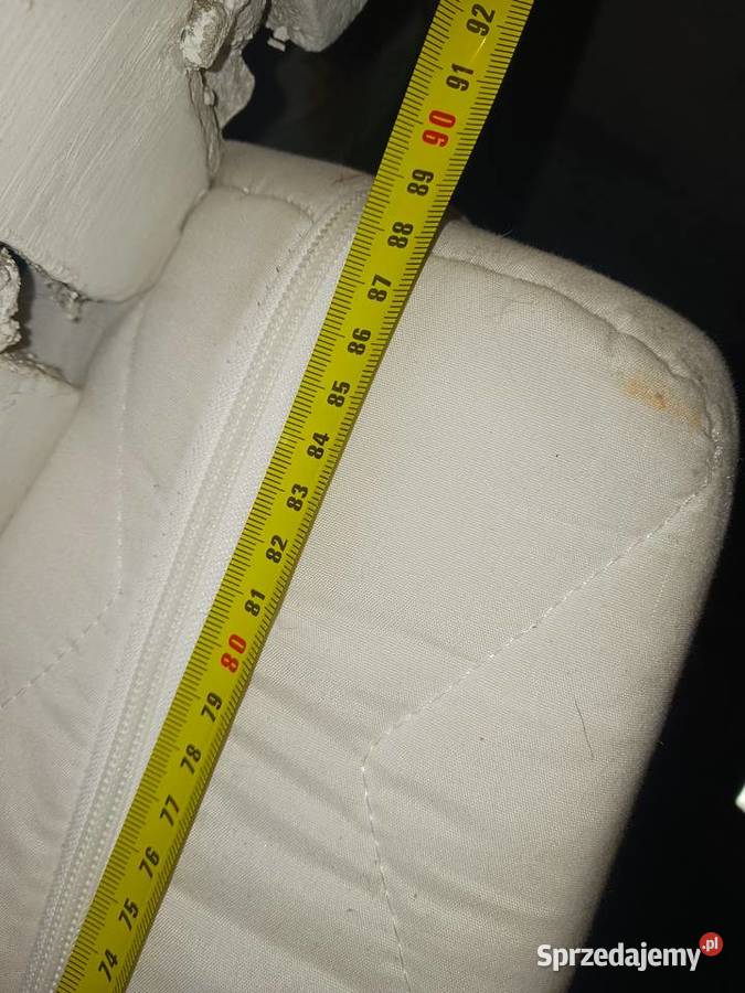 Łóżko drewniane rama ze stelażem materac FDM mazowieckie Otwock