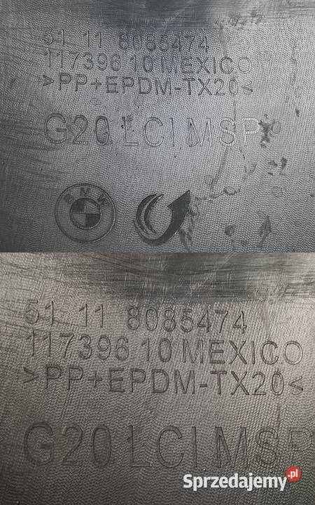 BMW 3 G20 21 ŚLIZG MOCOWANIE ZDERZAKA PRAWY Pleszew sprzedam