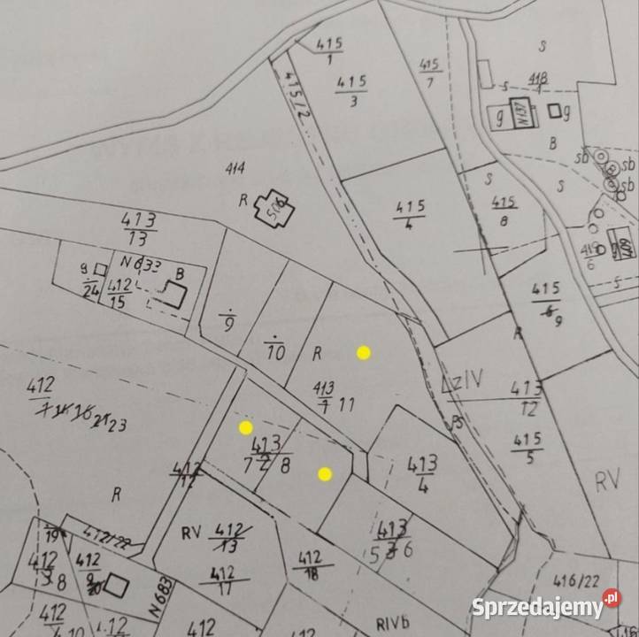 Rożnów działka budowlana inwestycyjna Jezioro prąd