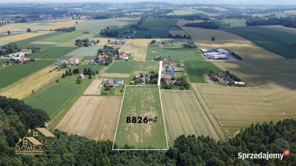 Sprzedam grunt 8826m Dębowiec sprzedam
