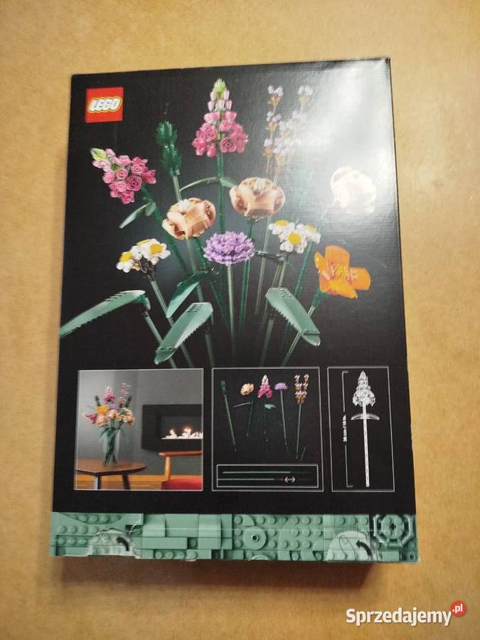 Klocki LEGO bukiet kwiatów z 756 klocków małopolskie Kraków