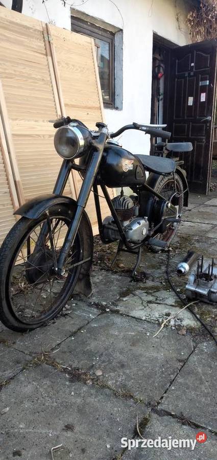 Csepel 125z 1957r sprowadzony z dokumentami 12345km