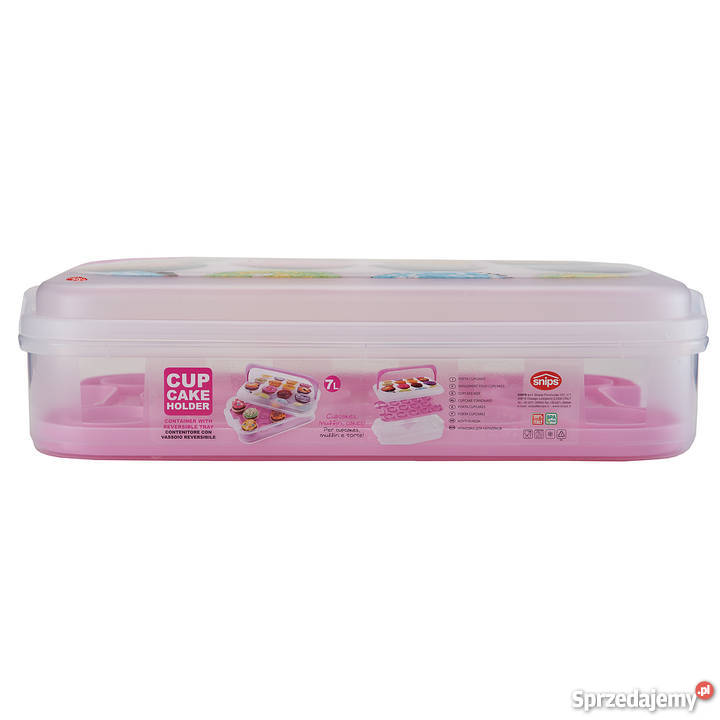 Pojemnik na ciasto i muffinki plastikowy SNIPS Poznań