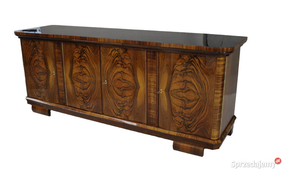 Perfekcyjny bufet Art Deco z czarnym blatem kujawsko-pomorskie sprzedam