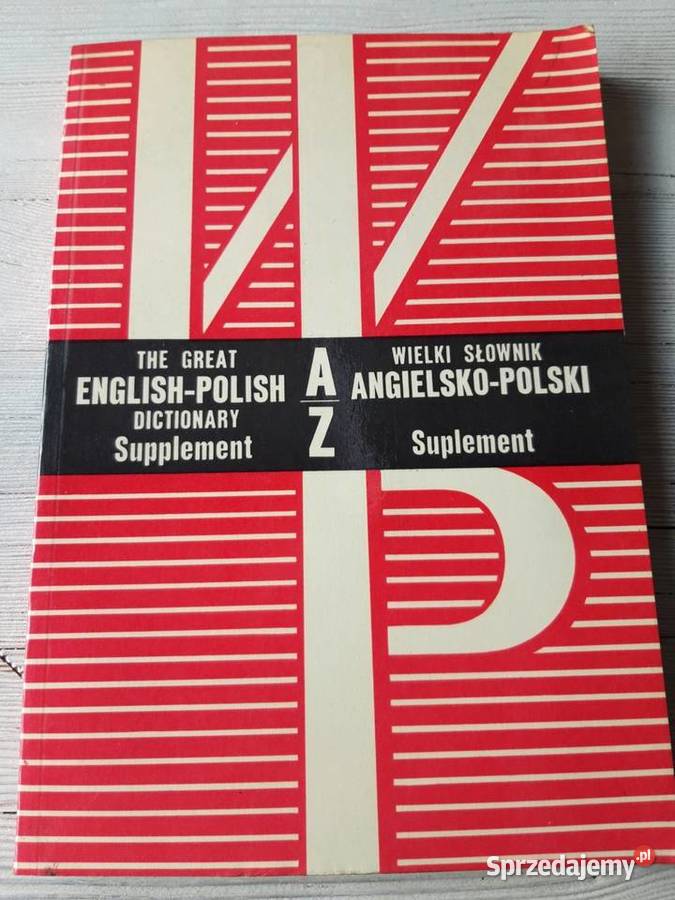 Wielki słownik angielsko polski suplement WP Bielsko-Biała