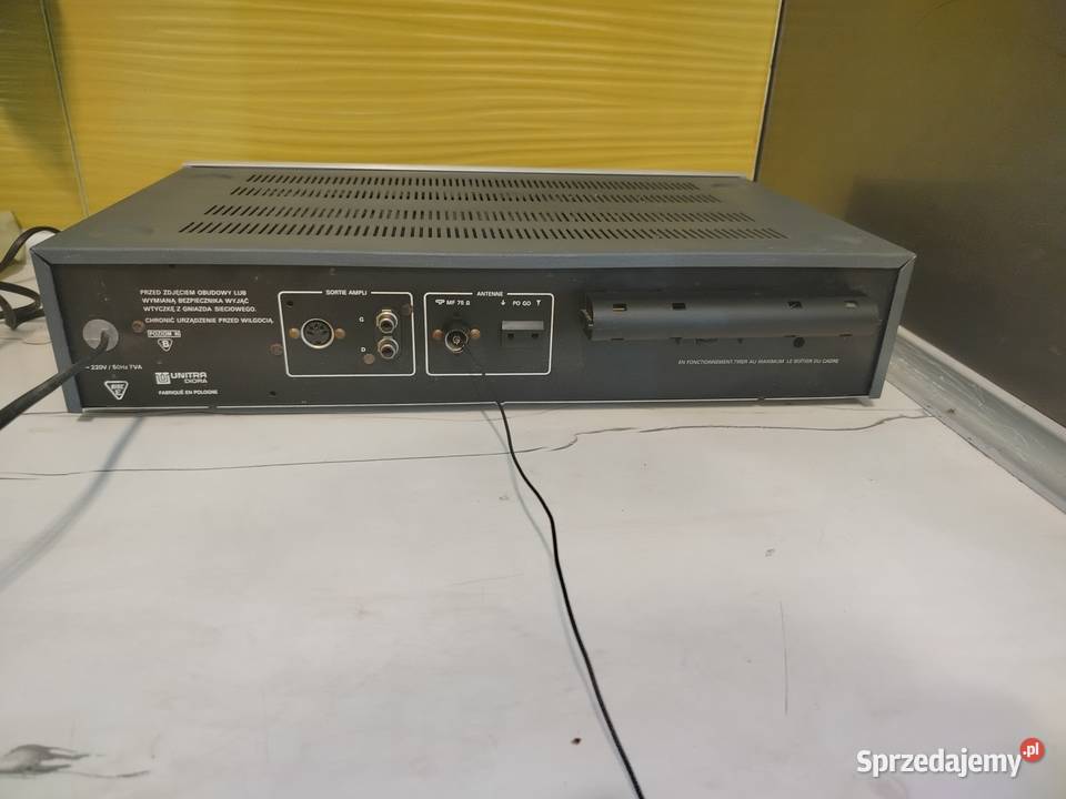 Tuner unitra As 632 przestrojony 88108mHz Mińsk Mazowiecki
