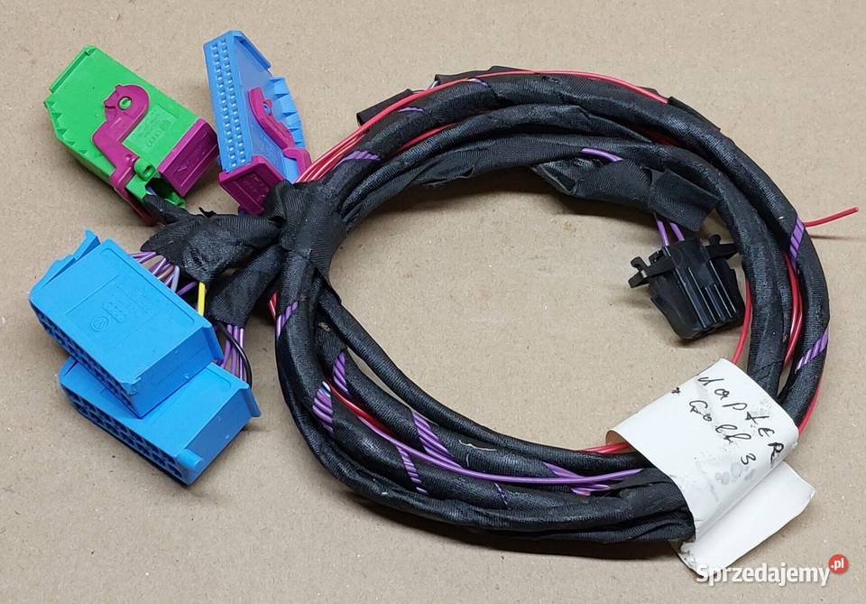 TACHO ADAPTER WIĄZKA LICZNIKA VW GOLF 3 VENTO osobowe dolnośląskie Mielęcin