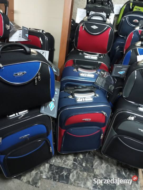 walizka kabinowa z kuferkiem z codury podróżna