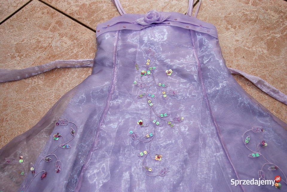 Sukienka dziecięca księżniczka elegancka Warszawa